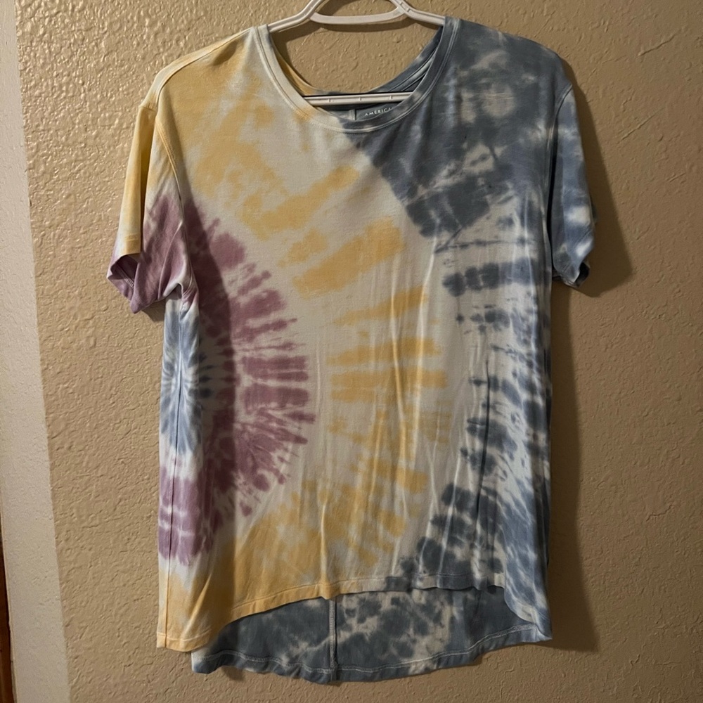 American Eagle 🦅 Tie-Dye T-Shirt in Multicolor XS